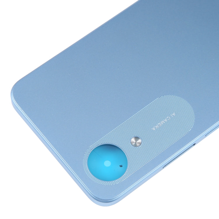 For OPPO A17K Original Battery Back Cover(Blue) - Back Cover by PMC Jewellery | Online Shopping South Africa | PMC Jewellery | Buy Now Pay Later Mobicred