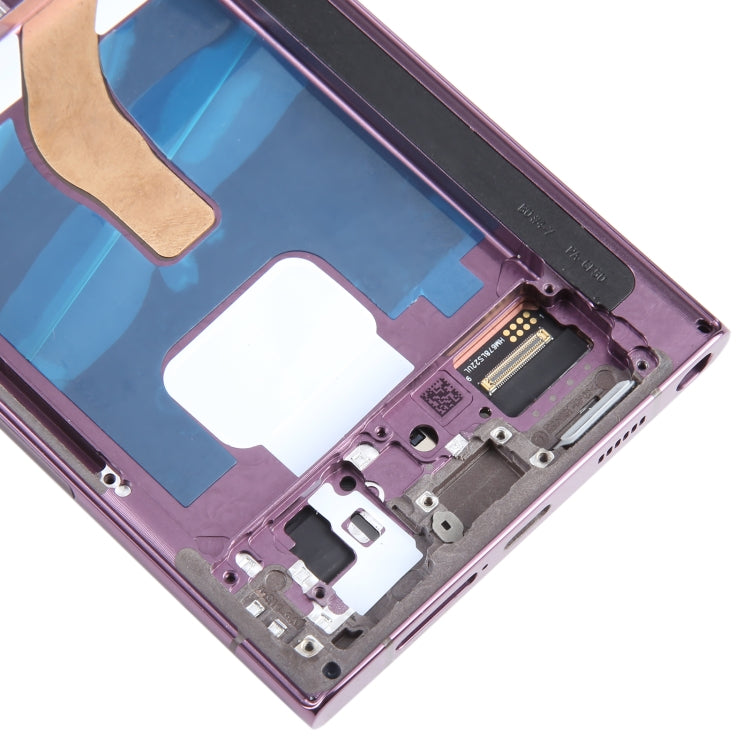 For Samsung Galaxy S22 Ultra 5G SM-S908B EU Edition 6.78 inch OLED  LCD Screen Digitizer Full Assembly with Frame (Purple) - free shipping - PMc TechLife - Order now!