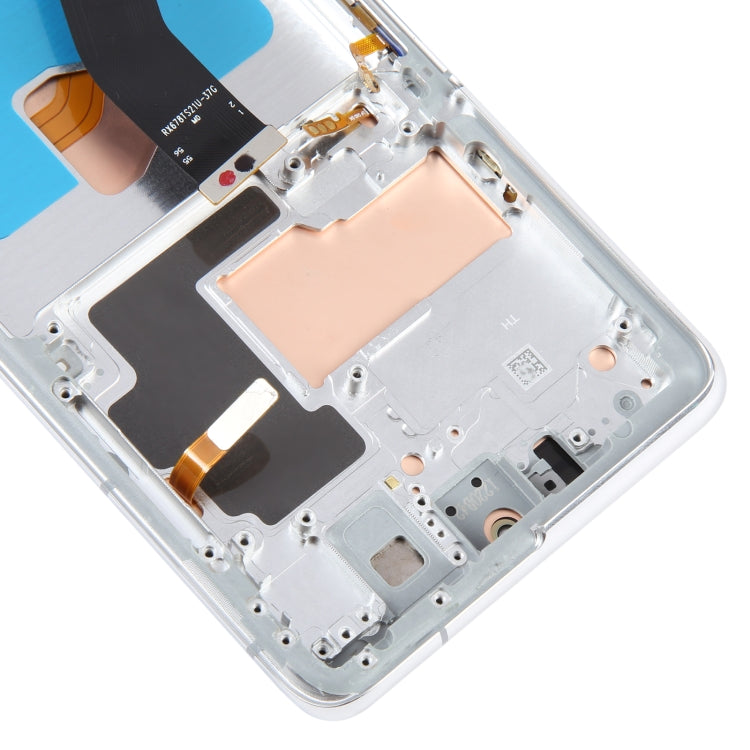 OLED LCD Screen For Samsung Galaxy S21 Ultra 5G SM-G998B Digitizer Full Assembly with Frame, Display Size: 6.78 inch (Silver) - free shipping - PMc TechLife - Order now!