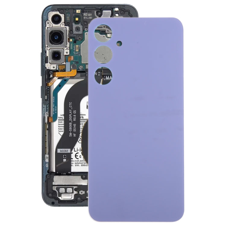 For Samsung Galaxy S23 FE SM-S711B Battery Back Cover(Purple) - Back Cover by PMC Jewellery | Online Shopping South Africa | PMC Jewellery | Buy Now Pay Later Mobicred