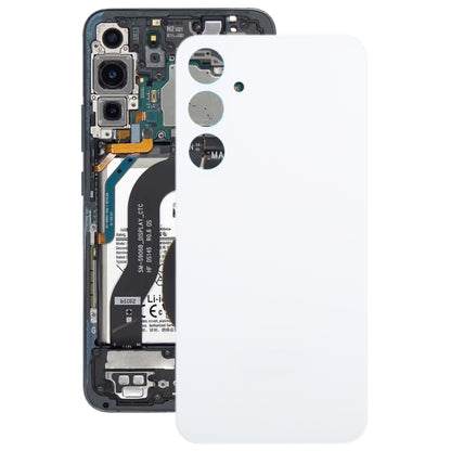 For Samsung Galaxy S23 FE SM-S711B Battery Back Cover(White) - Back Cover by PMC Jewellery | Online Shopping South Africa | PMC Jewellery | Buy Now Pay Later Mobicred