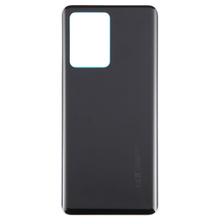 For Xiaomi Redmi Note 12 Pro+ OEM Glass Material Battery Back Cover(Black) - Back Cover by PMC Jewellery | Online Shopping South Africa | PMC Jewellery | Buy Now Pay Later Mobicred