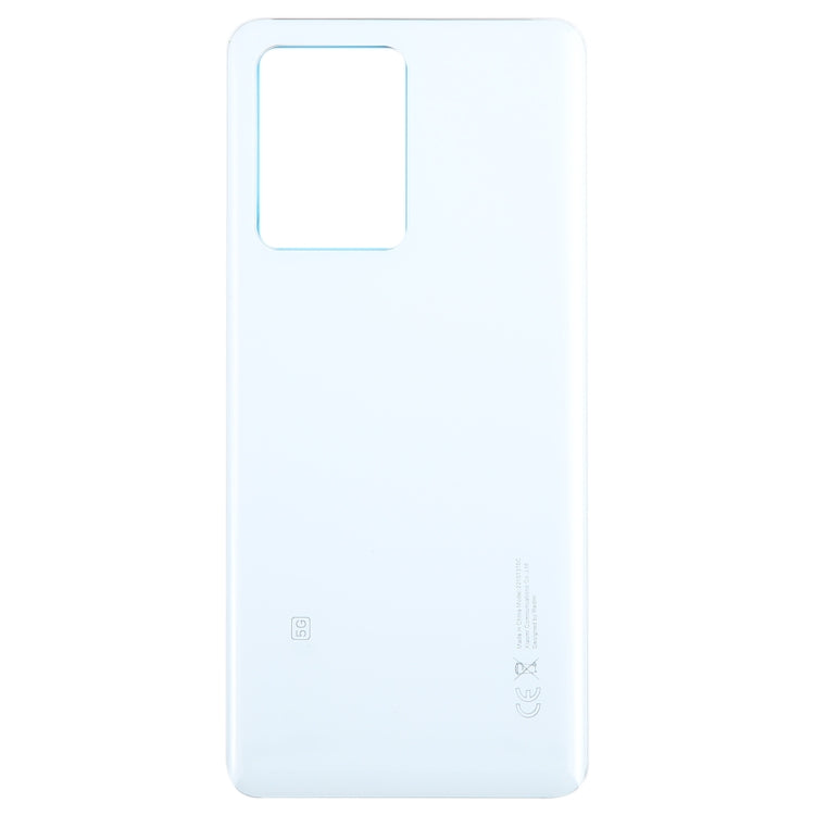 For Xiaomi Redmi Note 12 Pro+ OEM Glass Material Battery Back Cover(White) - Back Cover by PMC Jewellery | Online Shopping South Africa | PMC Jewellery | Buy Now Pay Later Mobicred