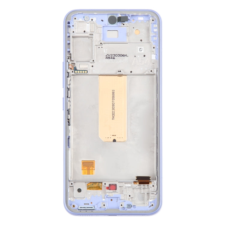 For Samsung Galaxy A54 5G SM-A546 6.43 inch OLED LCD Screen Digitizer Full Assembly with Frame (Purple) - free shipping - PMc TechLife - Order now!