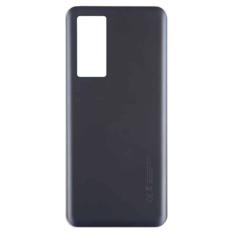 For Xiaomi 12T Pro OEM Glass Material Battery Back Cover(Black) - Back Cover by PMC Jewellery | Online Shopping South Africa | PMC Jewellery | Buy Now Pay Later Mobicred