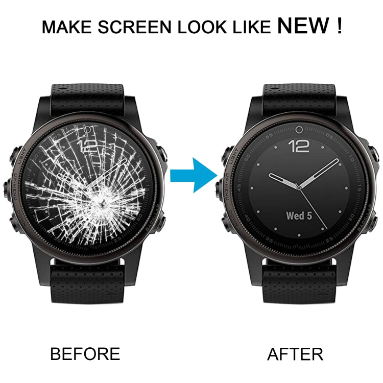 For Garmin Fenix 5S Original LCD Screen with Digitizer Full Assembly(Silver) - For Garmin by PMC TechLife | Online Shopping South Africa | PMC TechLife