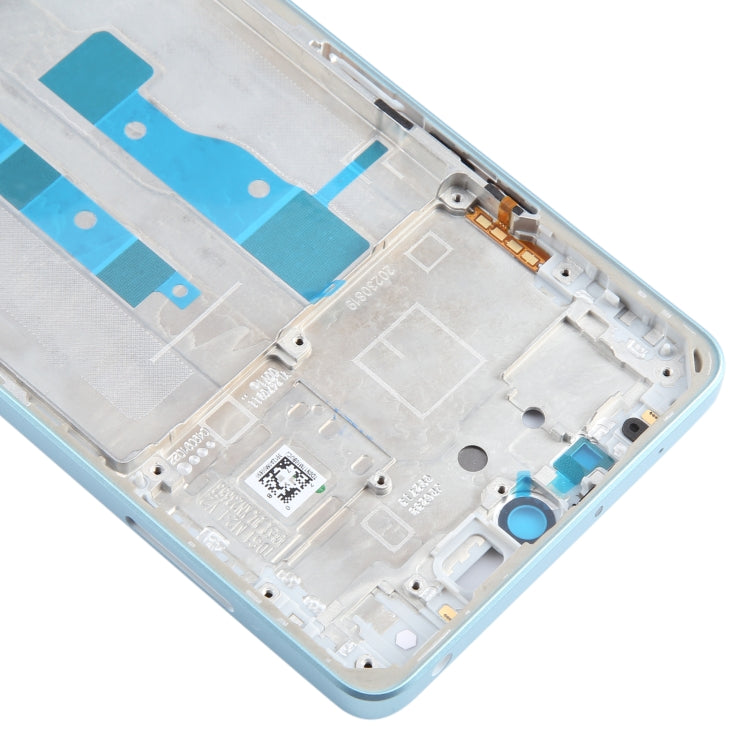 For Xiaomi Redmi Note 13 5G Original Front Housing LCD Frame Bezel Plate (Green) - Frame Bezel Plate by PMC TechLife | Online Shopping South Africa | PMC TechLife | Buy Now Pay Later Mobicred