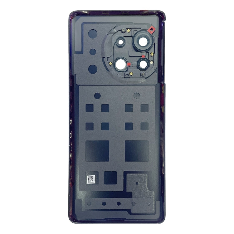 For OnePlus ACE 2 PHK110 Battery Glass Back Cover(Black) - Back Cover by PMC TechLife | Online Shopping South Africa | PMC TechLife