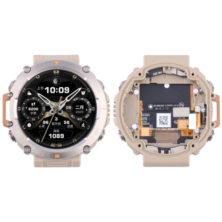 For Amazfit T-Rex Ultra Original LCD Screen Digitizer Full Assembly With Frame(Yellow) - Other by PMC TechLife | Online Shopping South Africa | PMC TechLife