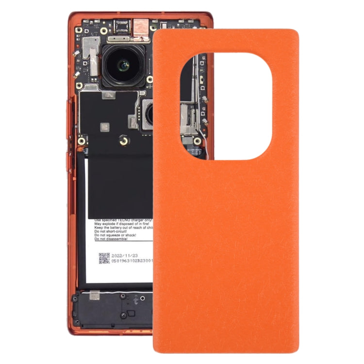 For Tecno Phantom X2 AD8 Original Battery Back Cover(Orange) - Back Cover by PMC Jewellery | Online Shopping South Africa | PMC Jewellery