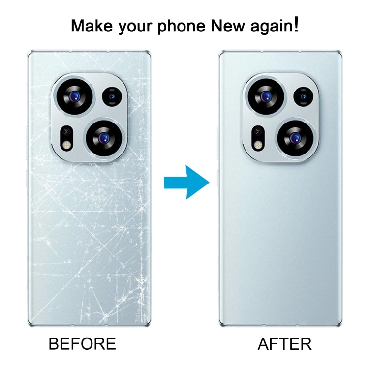 For Tecno Phantom X2 Pro AD9 Original Battery Back Cover(White) - Back Cover by PMC TechLife | Online Shopping South Africa | PMC TechLife