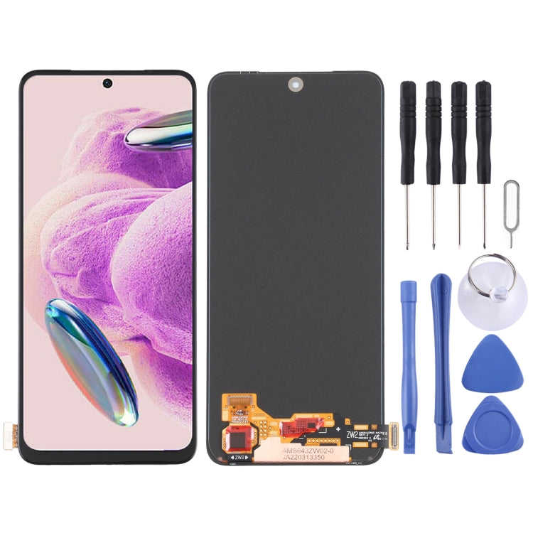 For Xiaomi Redmi Note 12S AMOLED Material Original LCD Screen and Digitizer Full Assembly - LCD Screen by PMC Jewellery | Online Shopping South Africa | PMC Jewellery