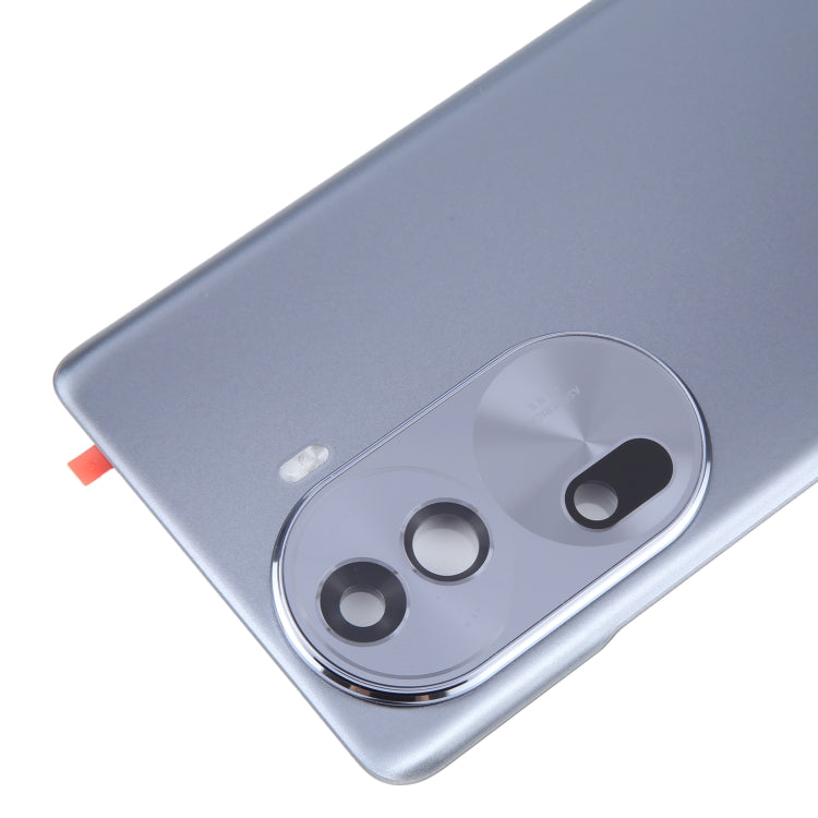 For OPPO Reno11 Pro Global Original Battery Back Cover with Camera Lens Cover(Grey) - Back Cover by PMC Jewellery | Online Shopping South Africa | PMC Jewellery | Buy Now Pay Later Mobicred