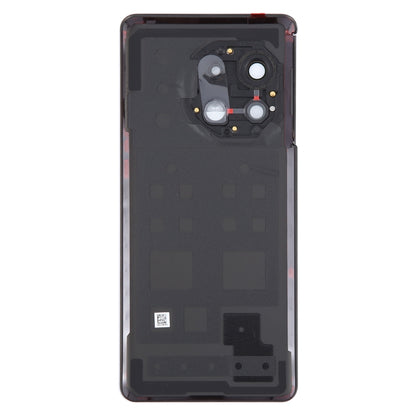 For OnePlus 11R Battery Back Cover with Camera Lens Cover(Black) - Back Cover by PMC Jewellery | Online Shopping South Africa | PMC Jewellery