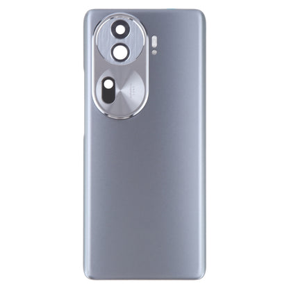 For OPPO Reno11 Pro 5G Original Battery Back Cover with Camera Lens Cover(Grey) - Back Cover by PMC Jewellery | Online Shopping South Africa | PMC Jewellery