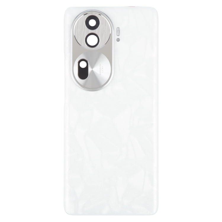 For OPPO Reno11 Pro 5G Original Battery Back Cover with Camera Lens Cover(White) - Back Cover by PMC Jewellery | Online Shopping South Africa | PMC Jewellery | Buy Now Pay Later Mobicred