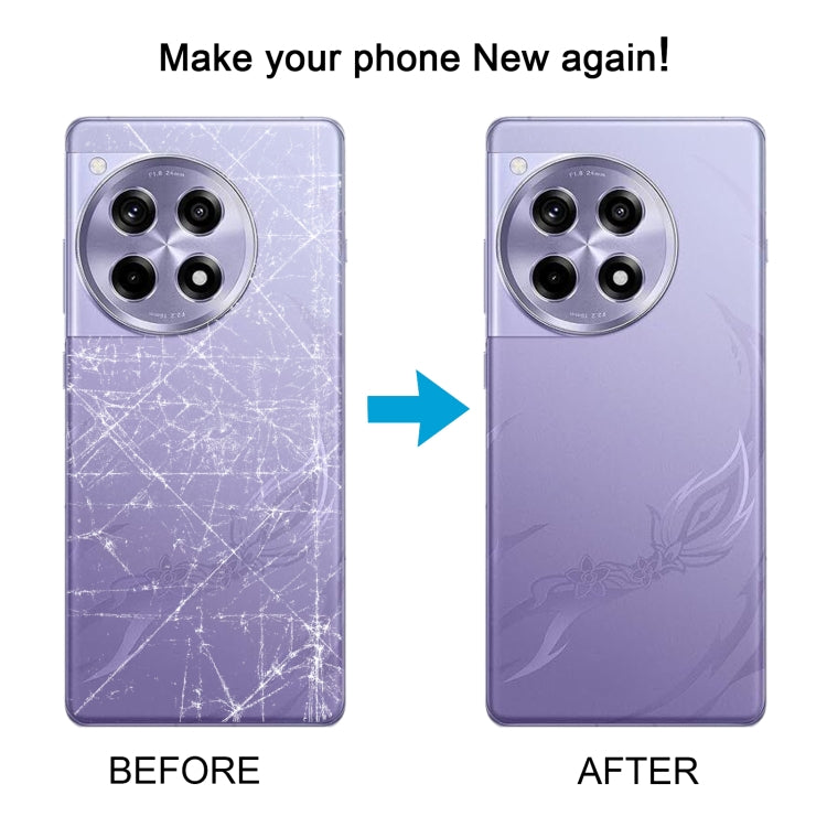 For OnePlus 12R Original Battery Back Cover(Purple) - Back Cover by PMC Jewellery | Online Shopping South Africa | PMC Jewellery | Buy Now Pay Later Mobicred