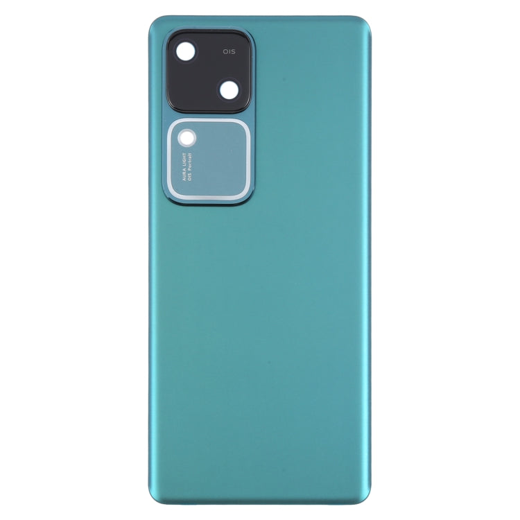 For vivo V30 Battery Back Cover with Camera Lens Cover(Green) - Back Cover by PMC Jewellery | Online Shopping South Africa | PMC Jewellery | Buy Now Pay Later Mobicred