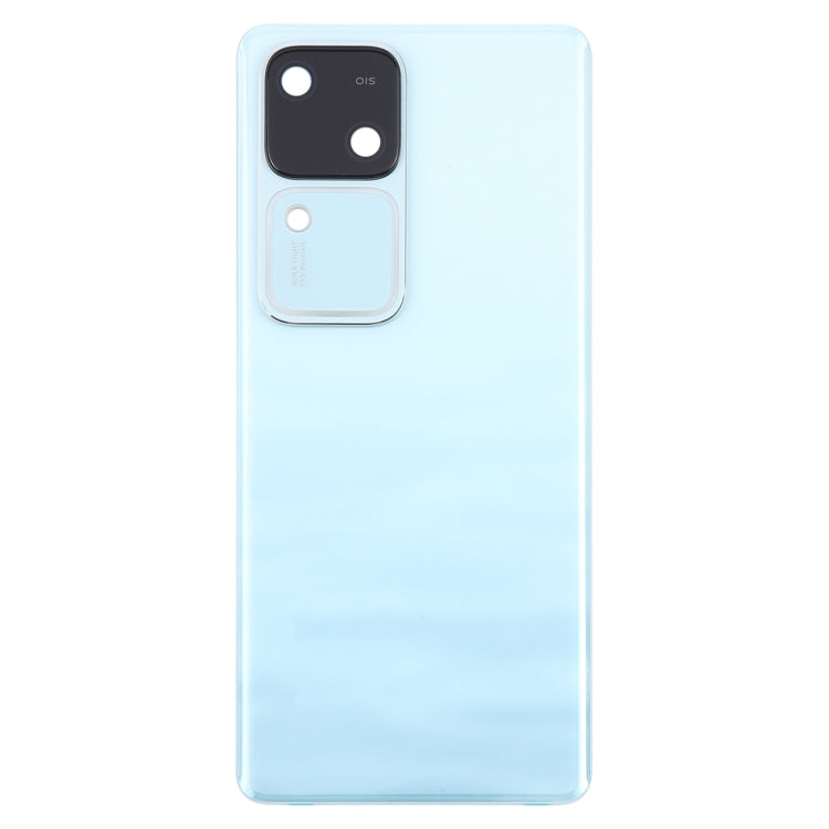 For vivo V30 Battery Back Cover with Camera Lens Cover(Blue) - Back Cover by PMC Jewellery | Online Shopping South Africa | PMC Jewellery | Buy Now Pay Later Mobicred