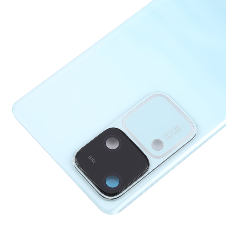 For vivo V30 Battery Back Cover with Camera Lens Cover(Blue) - Back Cover by PMC Jewellery | Online Shopping South Africa | PMC Jewellery | Buy Now Pay Later Mobicred