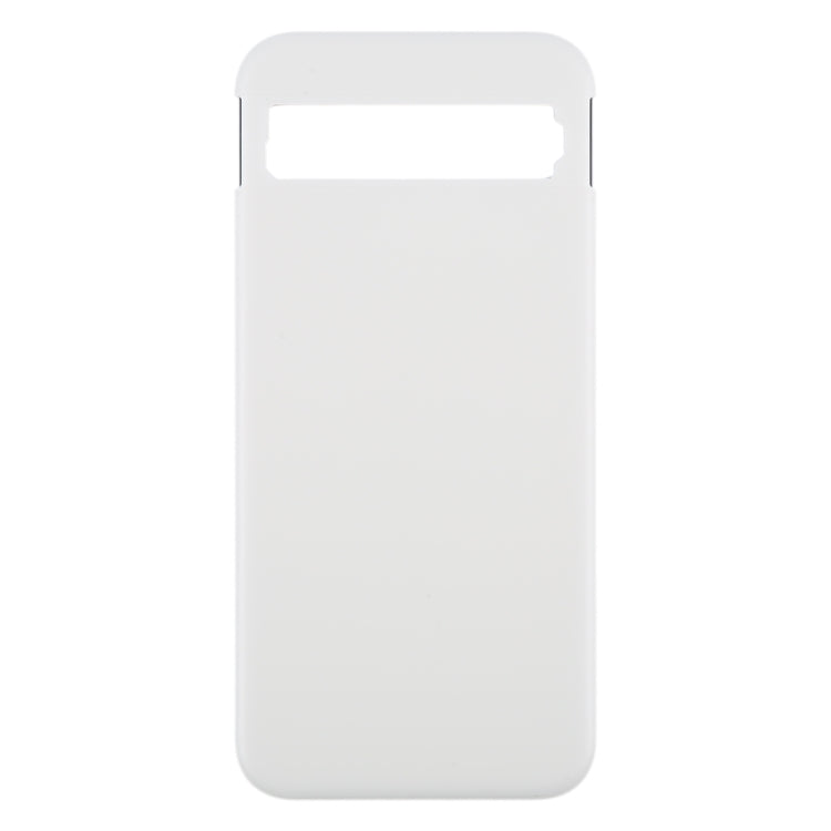 For Google Pixel 8a Original Battery Back Cover(Silver) - Back Cover by PMC Jewellery | Online Shopping South Africa | PMC Jewellery | Buy Now Pay Later Mobicred