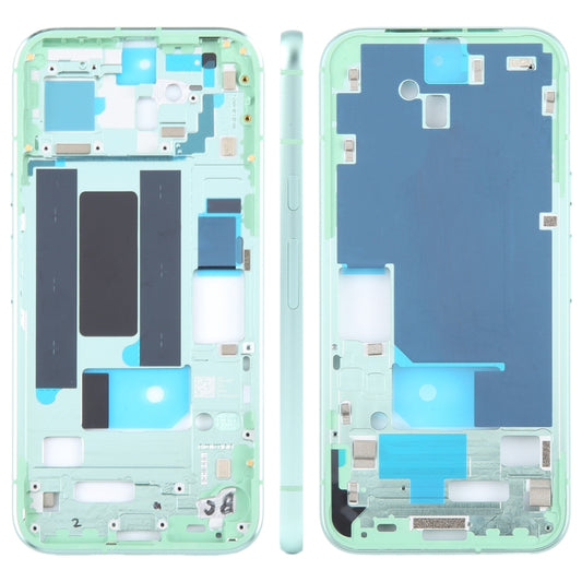 For Google Pixel 8a Original Middle Frame Bezel Plate (Green) - Frame Bezel Plate by PMC Jewellery | Online Shopping South Africa | PMC Jewellery | Buy Now Pay Later Mobicred