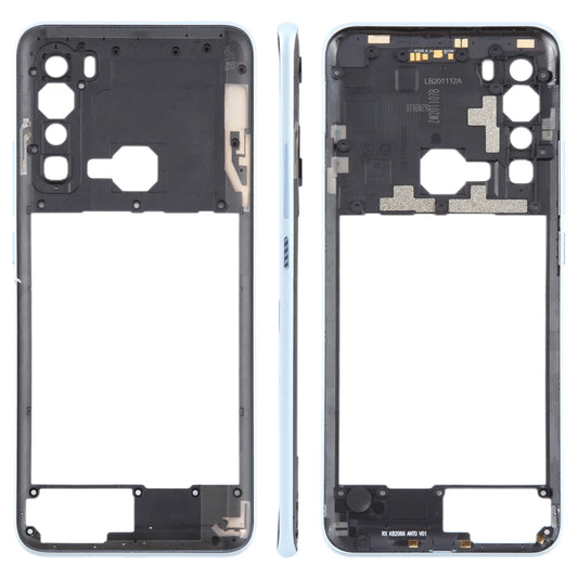 For HTC U20 5G Original Middle Frame Bezel Plate (White) - Full Housing Cover by PMC Jewellery | Online Shopping South Africa | PMC Jewellery | Buy Now Pay Later Mobicred