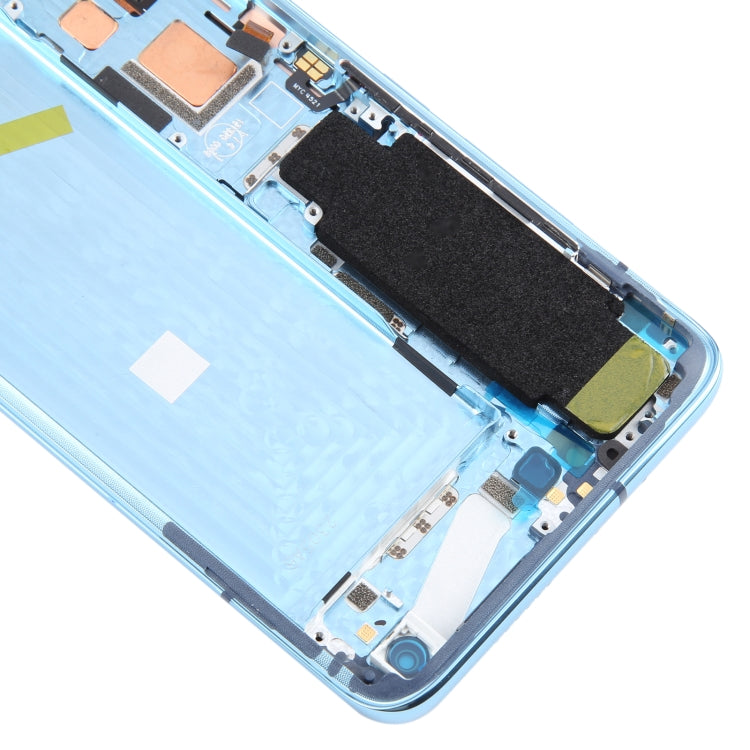 For Xiaomi Mi 10s Original AMOLED LCD Screen Digitizer Full Assembly with Frame (Blue) - LCD Screen by PMC Jewellery | Online Shopping South Africa | PMC Jewellery | Buy Now Pay Later Mobicred