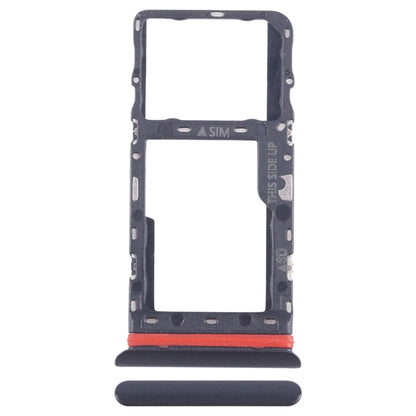 For Alcatel 1T 10 inch 2020 8091 SIM Card Tray + Micro SD Card Tray (Black) - Card Tray by PMC Jewellery | Online Shopping South Africa | PMC Jewellery | Buy Now Pay Later Mobicred