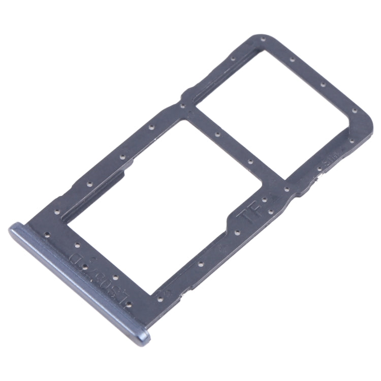 For Alcatel 1L Pro 4065F SIM Card Tray + Micro SD Card Tray (Grey) - Card Tray by PMC Jewellery | Online Shopping South Africa | PMC Jewellery | Buy Now Pay Later Mobicred