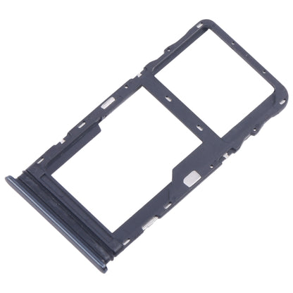 For TCL 20s Original SIM Card Tray + Micro SD Card Tray (Black) - For TCL by PMC Jewellery | Online Shopping South Africa | PMC Jewellery | Buy Now Pay Later Mobicred