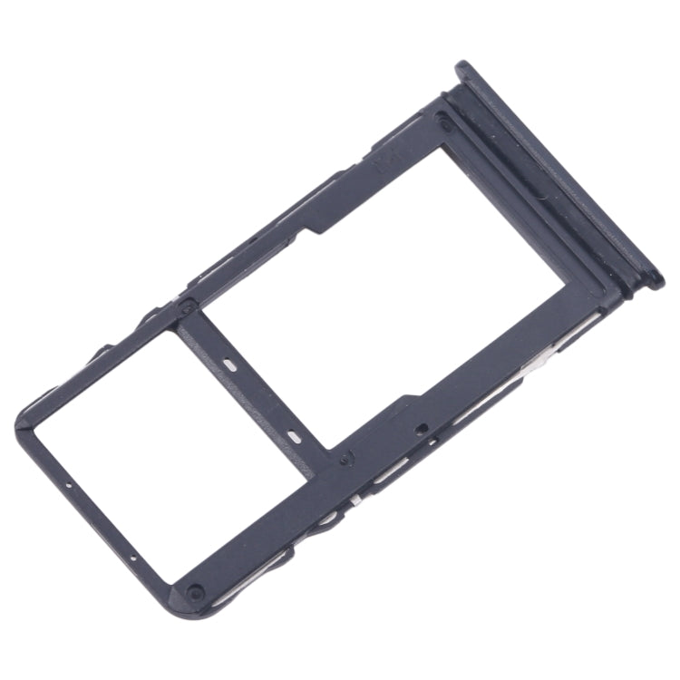 For TCL 20s Original SIM Card Tray + Micro SD Card Tray (Black) - For TCL by PMC Jewellery | Online Shopping South Africa | PMC Jewellery | Buy Now Pay Later Mobicred