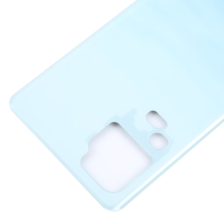 For vivo V30 Pro Battery Back Cover with Camera Lens Cover(Blue) - Back Cover by PMC Jewellery | Online Shopping South Africa | PMC Jewellery | Buy Now Pay Later Mobicred