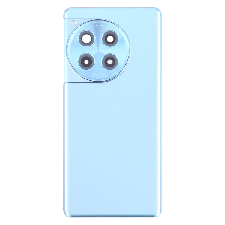 For OnePlus Ace 3 PJE110 Original Glass Battery Back Cover with Camera Lens(Blue) - Back Cover by PMC Jewellery | Online Shopping South Africa | PMC Jewellery | Buy Now Pay Later Mobicred