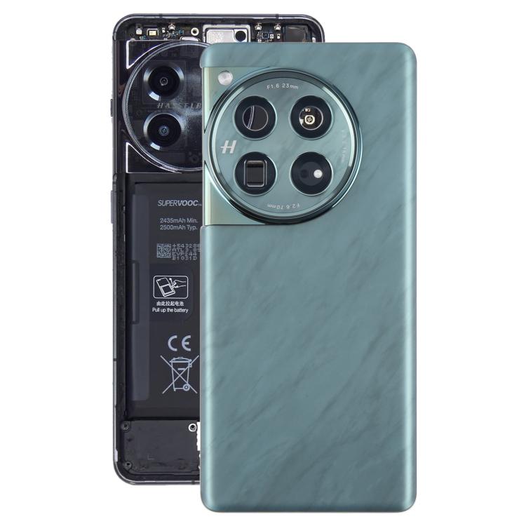 For OnePlus 12 PJD110 CPH2573 CPH2581 Original Glass Battery Back Cover with Camera Lens(Green) - free shipping - PMC TechLife - Order now!
