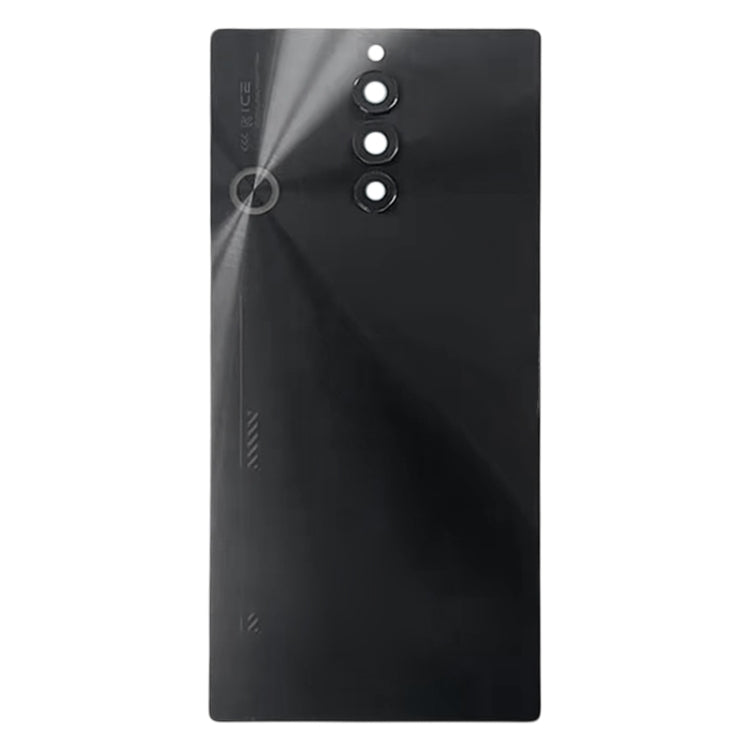 For ZTE Nubia Red Magic 8S Pro / 8S Pro+ Original Glass Battery Back Cover with Camera Lens(Black) - For ZTE by PMC Jewellery | Online Shopping South Africa | PMC Jewellery | Buy Now Pay Later Mobicred