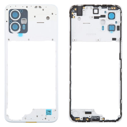 For Motorola Moto G23 Original Middle Frame Bezel Plate (White) - Frame Bezel Plate by PMC Jewellery | Online Shopping South Africa | PMC Jewellery | Buy Now Pay Later Mobicred