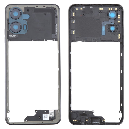 For Motorola Moto G34 Original Middle Frame Bezel Plate (Black) - Frame Bezel Plate by PMC Jewellery | Online Shopping South Africa | PMC Jewellery | Buy Now Pay Later Mobicred