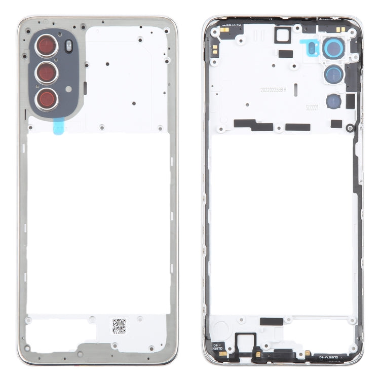 For Motorola Moto G52 Original Middle Frame Bezel Plate (Silver) - Frame Bezel Plate by PMC Jewellery | Online Shopping South Africa | PMC Jewellery | Buy Now Pay Later Mobicred