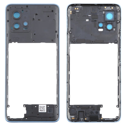 For Motorola Moto G72 Original Middle Frame Bezel Plate (Blue) - Frame Bezel Plate by PMC Jewellery | Online Shopping South Africa | PMC Jewellery | Buy Now Pay Later Mobicred