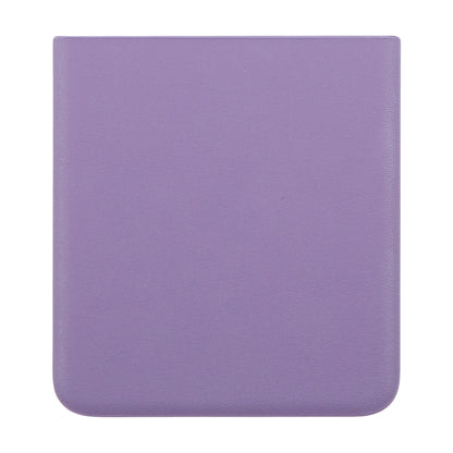 For Motorola Razr 40 Original Lower Part Battery Back Cover(Purple) - Back Cover by PMC Jewellery | Online Shopping South Africa | PMC Jewellery | Buy Now Pay Later Mobicred