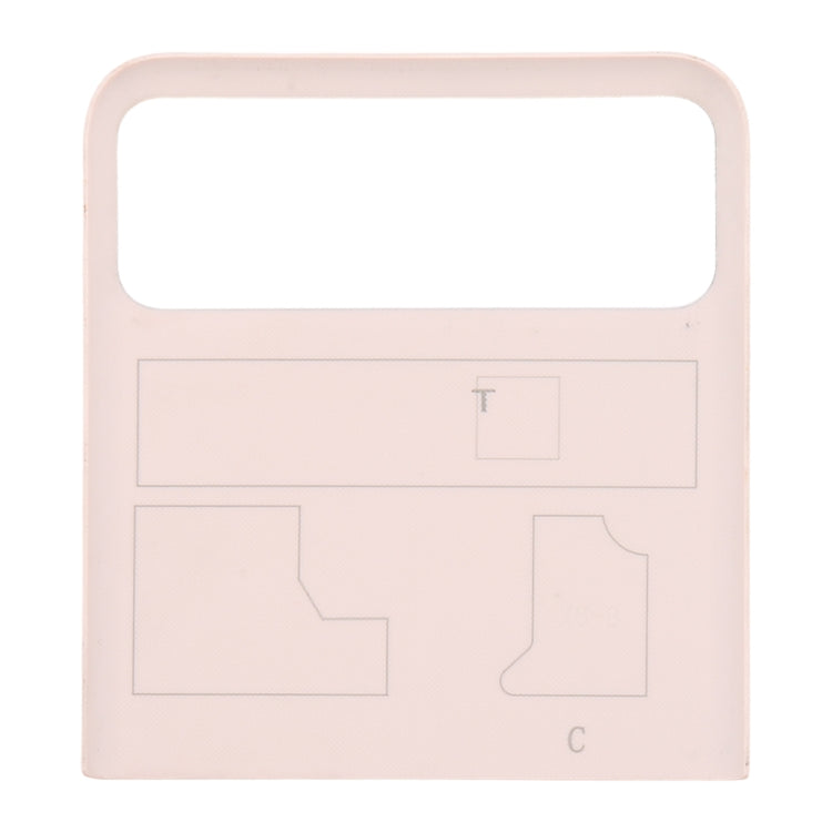 For Motorola Razr 40 Original Upper Part Battery Back Cover (Pink) - Back Cover by PMC Jewellery | Online Shopping South Africa | PMC Jewellery | Buy Now Pay Later Mobicred