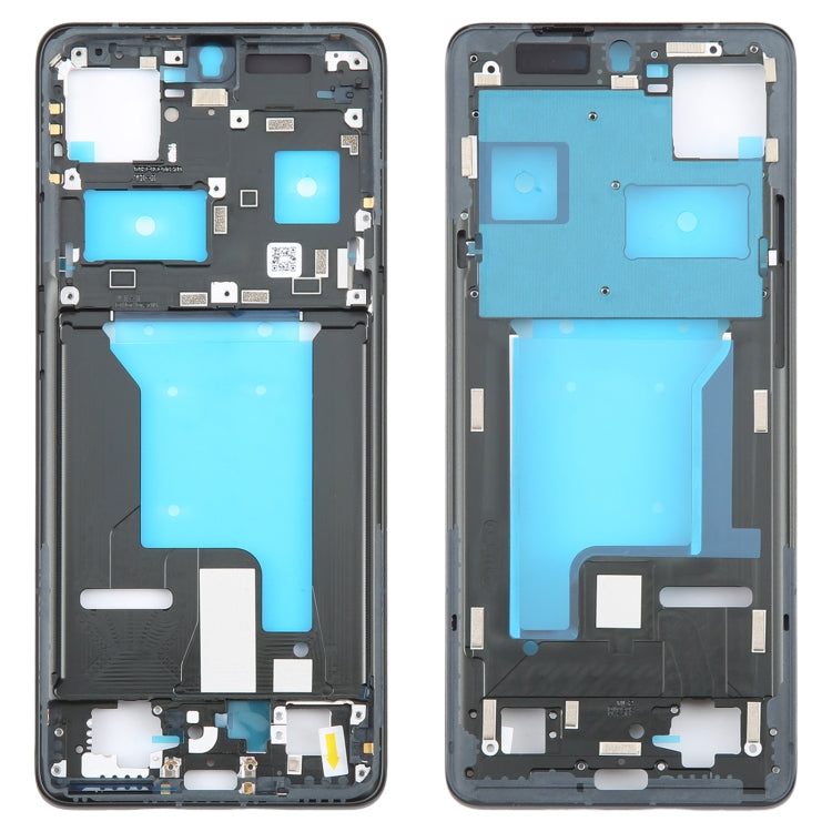 For Motorola Moto X50 Ultra Original Front Housing LCD Frame Bezel Plate (Black) - Frame Bezel Plate by PMC Jewellery | Online Shopping South Africa | PMC Jewellery | Buy Now Pay Later Mobicred