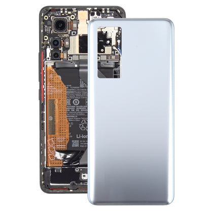 For Xiaomi 12T Original Battery Back Cover(Silver) - Back Cover by PMC Jewellery | Online Shopping South Africa | PMC Jewellery | Buy Now Pay Later Mobicred