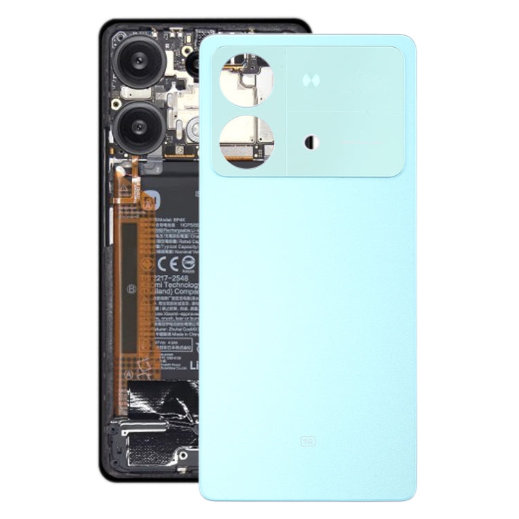 For Xiaomi Poco X6 Neo Original Battery Back Cover(Green) - Back Cover by PMC Jewellery | Online Shopping South Africa | PMC Jewellery | Buy Now Pay Later Mobicred