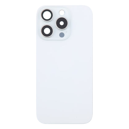 For iPhone 16 Pro Original Glass Battery Back Cover with Camera Lens Cover(White) -  by PMC Jewellery | Online Shopping South Africa | PMC Jewellery | Buy Now Pay Later Mobicred