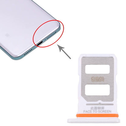 For Xiaomi Poco F6 Original SIM Card Tray + SIM Card Tray (White) - Card Tray by PMC Jewellery | Online Shopping South Africa | PMC Jewellery | Buy Now Pay Later Mobicred