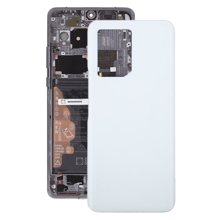 For Honor 100 Battery Back Cover(White) - Back Cover by PMC Jewellery | Online Shopping South Africa | PMC Jewellery | Buy Now Pay Later Mobicred