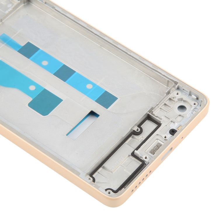 For Xiaomi Poco X6 Neo Original Middle Frame Bezel Plate (Orange) - Frame Bezel Plate by PMC TechLife | Online Shopping South Africa | PMC TechLife | Buy Now Pay Later Mobicred