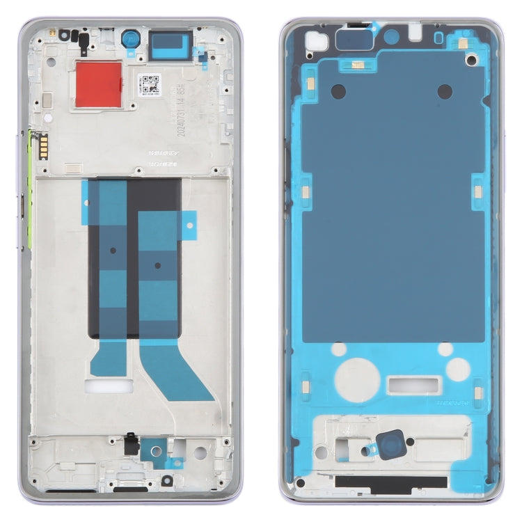 For Xiaomi Redmi Note 14 Pro 5G  Original Middle Frame Bezel Plate (Purple) - Frame Bezel Plate by PMC TechLife | Online Shopping South Africa | PMC TechLife | Buy Now Pay Later Mobicred